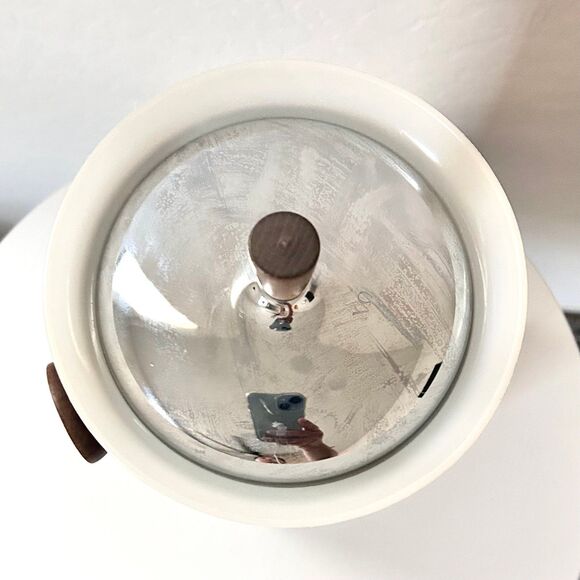 Kromex ice bucket, Faux Wooden Ice Bucket, Vintage Ice Bucket, Plastic Ice Pale - Picture 6 of 9